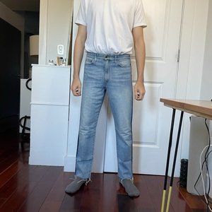 Joe's Jeans Stripe and Pocket Detail Jeans